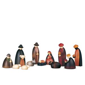 Krippenfiguren groß 17cm  ... 12-teilig