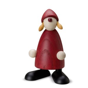 Weihnachtsfrau stehend