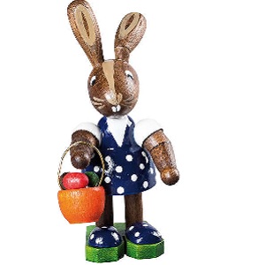 Osterhase mit Handkorb
