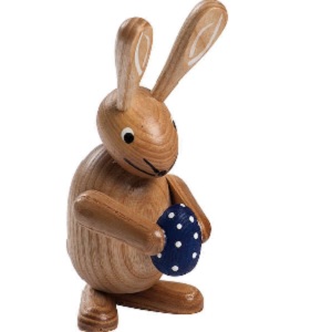Osterhase mit Ei
