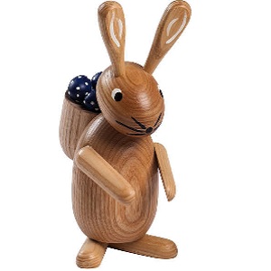 Osterhase mit Kiepe