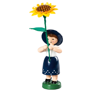 Blumenmädchen mit Sonnenblume